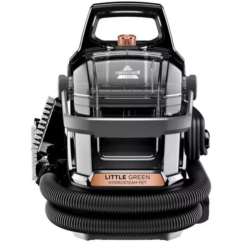 BISSELL - Little Green HydroSteam Pet Corded Portable Deep Cleaner - Titanium with Copper Harbor accents