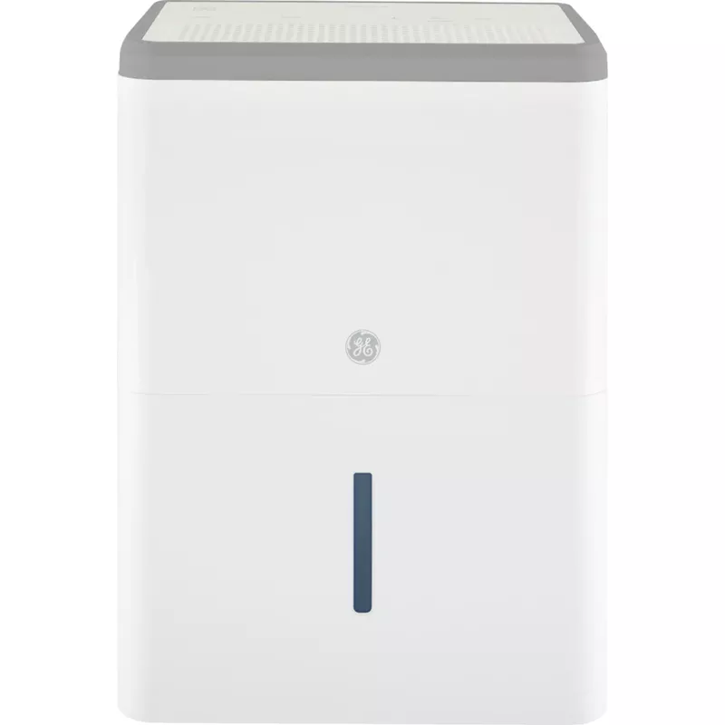 GE - 35-Pint Portable Dehumidifier with Smart Dry - White