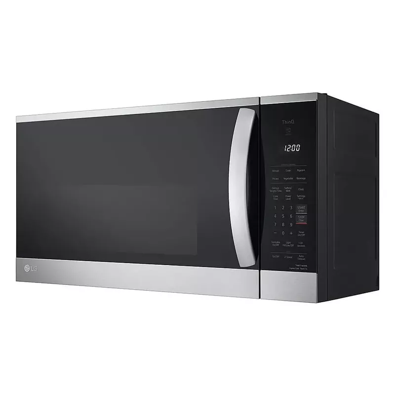 LG - 1.8 Cu. Ft. Over-the-Range Smart Microwave with Sensor Cooking and EasyClean - Stainless Steel