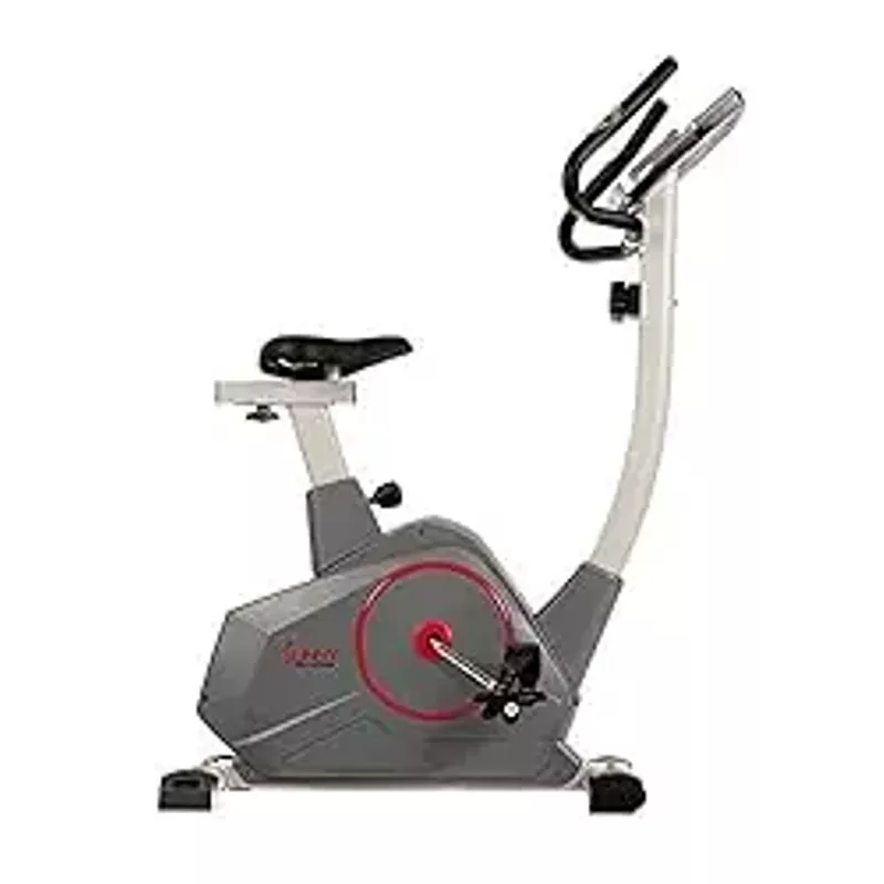 Sunny Health & Fitness Elite Interactive Performance Series Stationary Exercise Upright Bike with Optional Exclusive SunnyFit® App Enhanced Connectivity