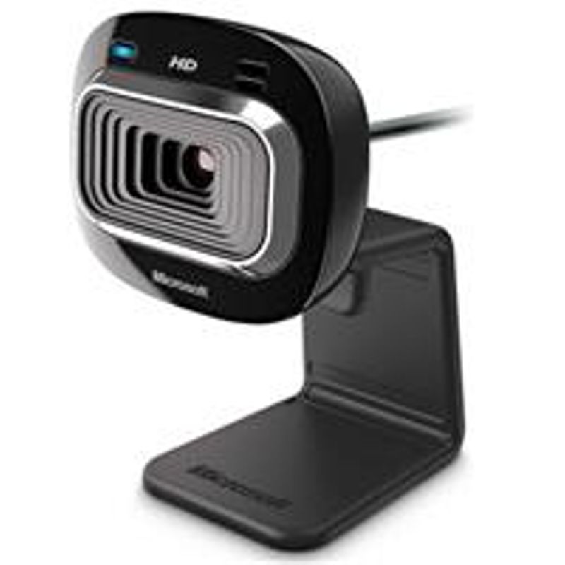 Microsoft LifeCam HD-3000 Web Camera, 720p HD Video, Built-in Microphone, TrueColor Technology
