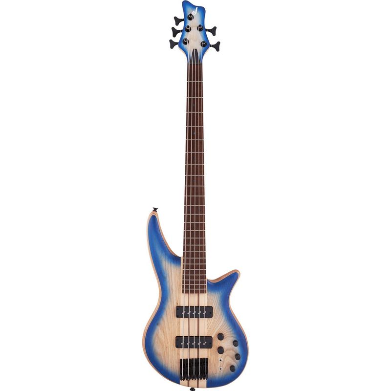 Jackson Pro Series Spectra Bass SBP V 5-String Electric Guitar, Caramelized Jatoba Fingerboard, Blue Burst