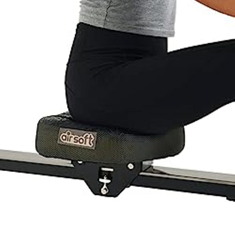 Womens Health Mens Health Bluetooth Dual Handle Rower Rowing Machine with MyCloudFitness App (1678), Black