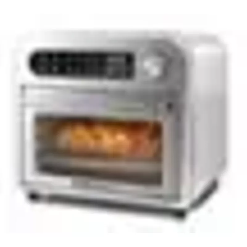Elite Gourmet - 10L Digital Air Fryer Oven, 7 Preset Functions - Silver