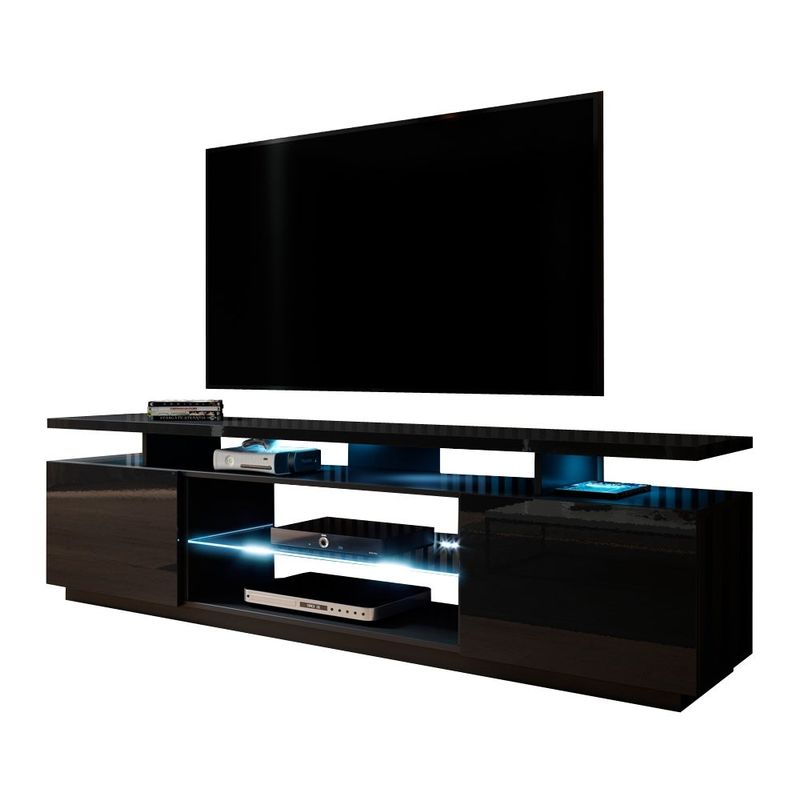 Eva-K Modern 71-inch TV Stand - White