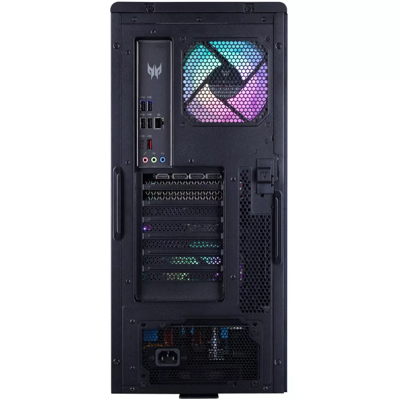Acer - Predator Orion PO5-655-UB21 Gaming Desktop, Intel Core i7-14700F - 32GB RAM - NVIDIA GeForce RTX 4070 SUPER - 1TB SSD - Black