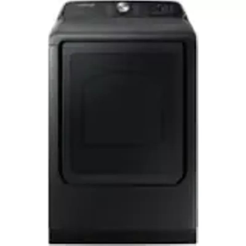 Samsung 7.4 Cu. Ft. Smart Electric Dryer With Steam Sanitize In Brushed Black