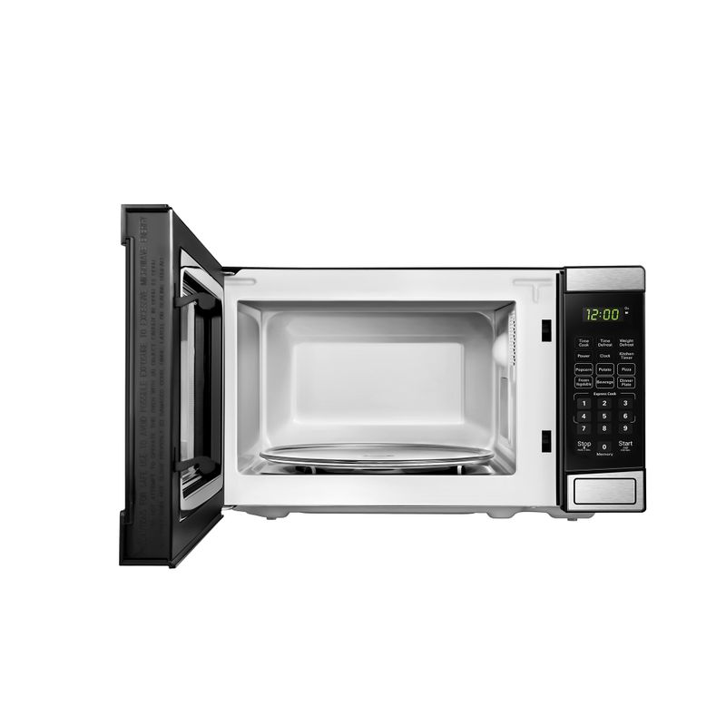 Danby 0.7 cu. ft Microwave with Stainless Steel front DBMW0721BBS - Stainless Steel