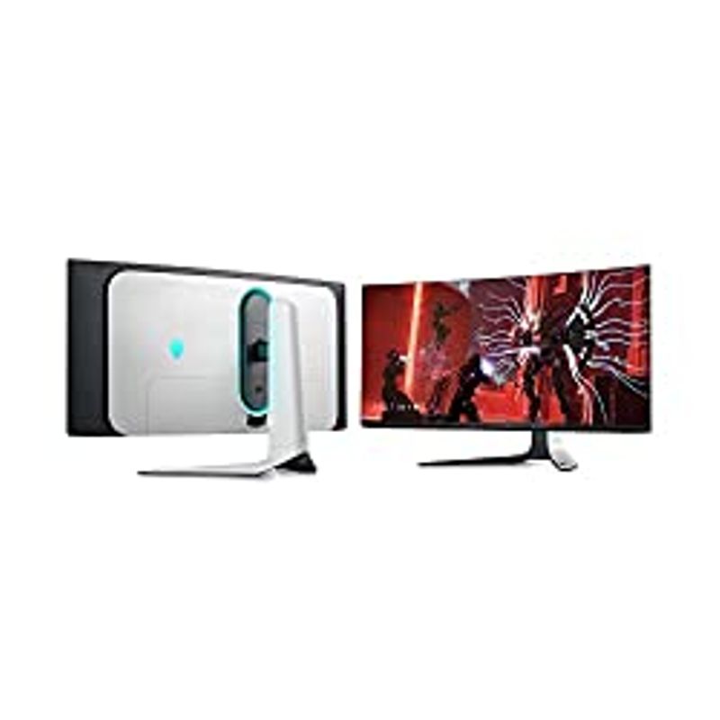 Alienware AW3423DW 34.18-inch Quantom Dot-OLED Curved Gaming Monitor, 3440x1440 pixels at 175Hz, 1800R Curvature, True 0.1ms...