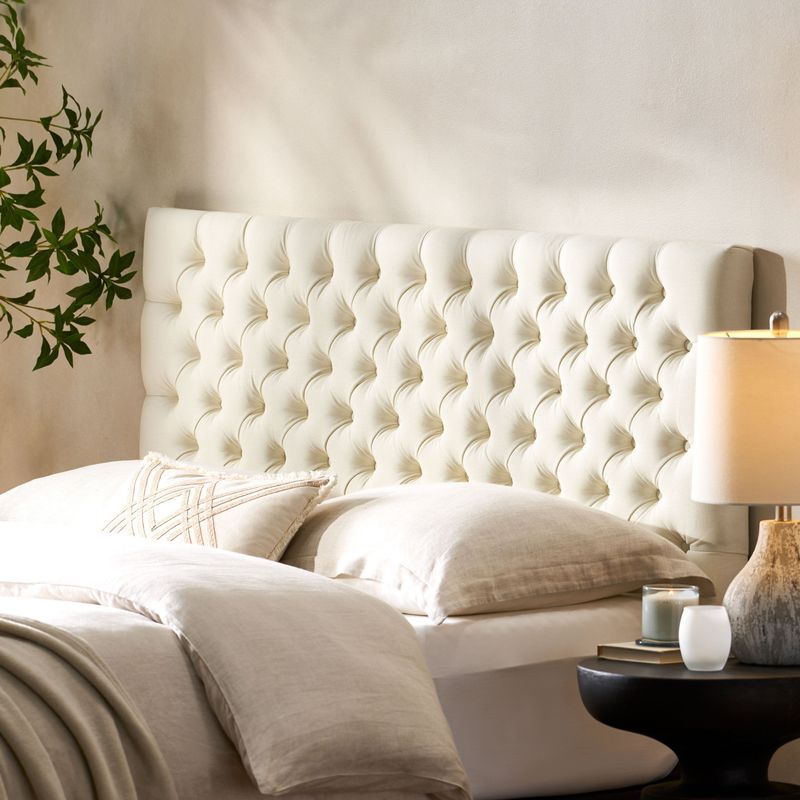 Rent to own Jezebel Adjustable Full/Queen Tufted Headboard by