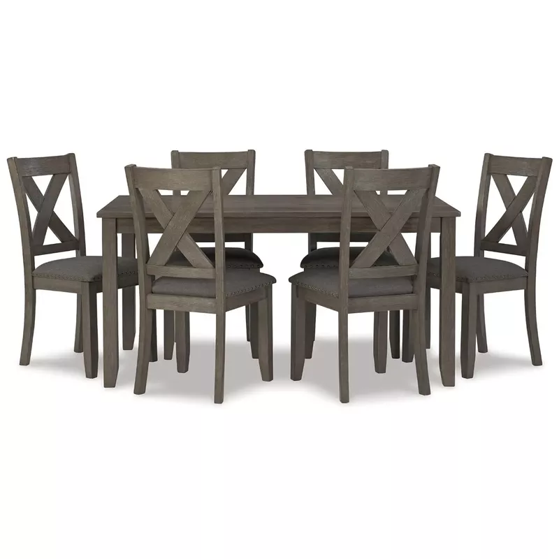 Caitbrook Rectangular Dining Room Table Set (7/CN)