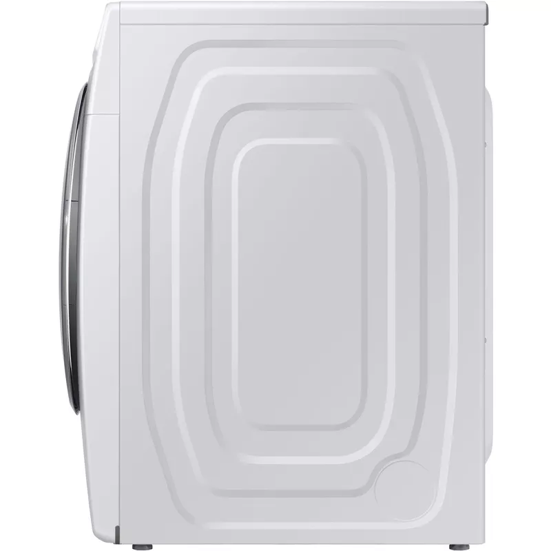 Samsung Front Load Electric Dryer with Steam Sanitize+ in White