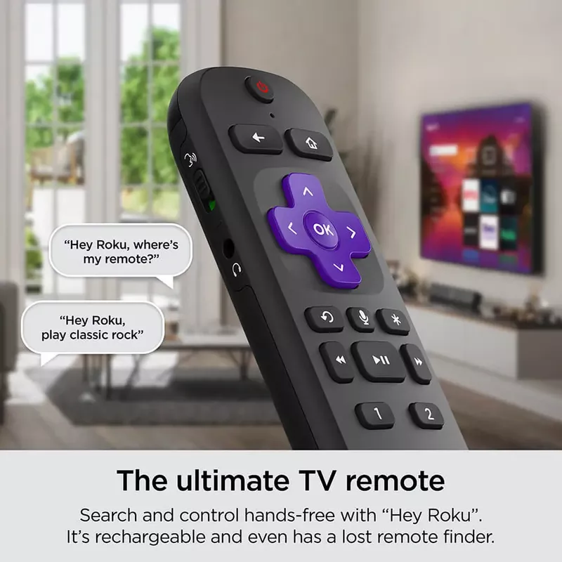 Roku - 65" Class Plus Series QLED 4K Smart RokuTV