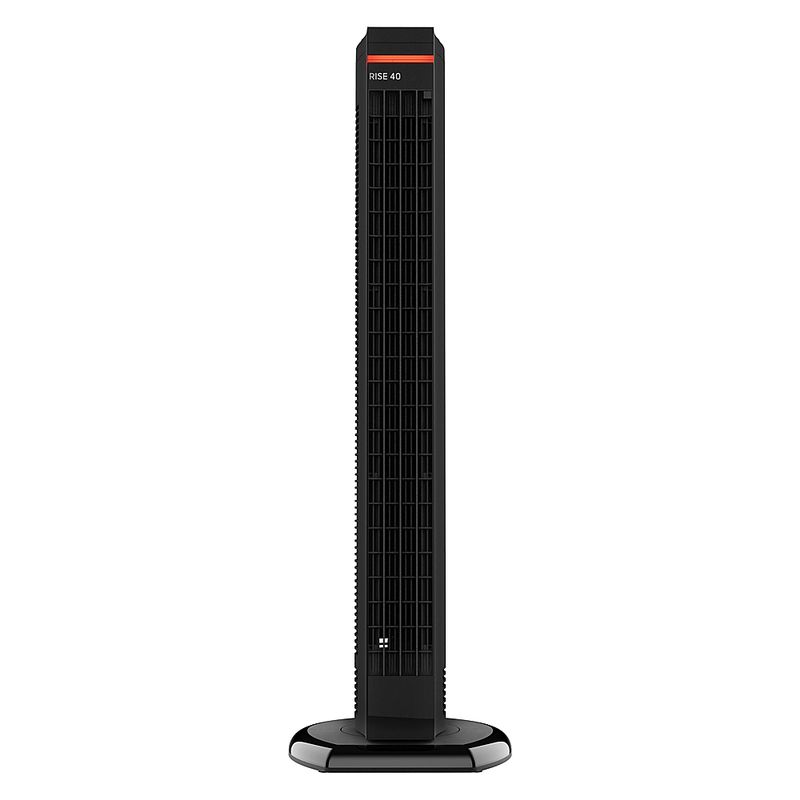 Alt View Zoom 18. Sharper Image - RISE 40 Oscillating Tower Fan with Remote - Black