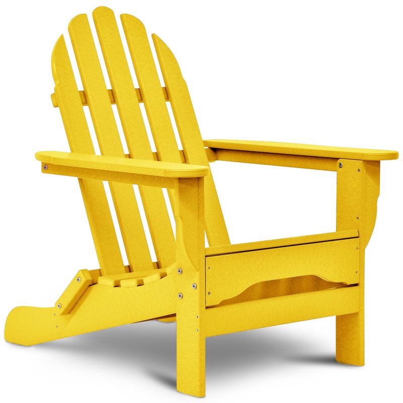 Halifax Recycled Plastic Outdoor Adirondack Chair by Havenside Home - Aruba