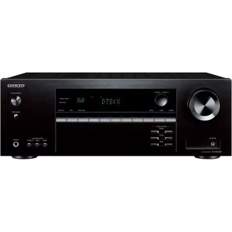 Onkyo - TX-NR5100 80W 7.2-Ch. with Dolby Atmos Home Theater and Gaming AV Receiver with Alexa Compatible - Black