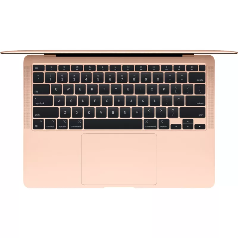 MacBook Air 13.3" Laptop Apple M1 chip 8GB Memory 256GB SSD (Latest Model) Gold (Black Sleeve Bundle)