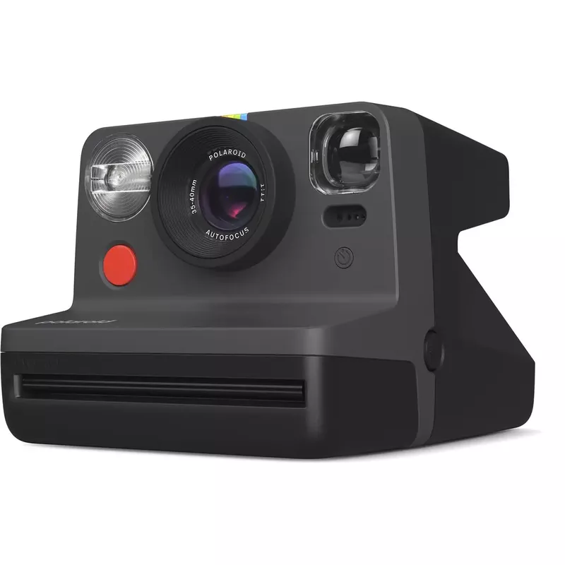 Polaroid - Now Instant Film Camera Bundle Generation 2 - Black
