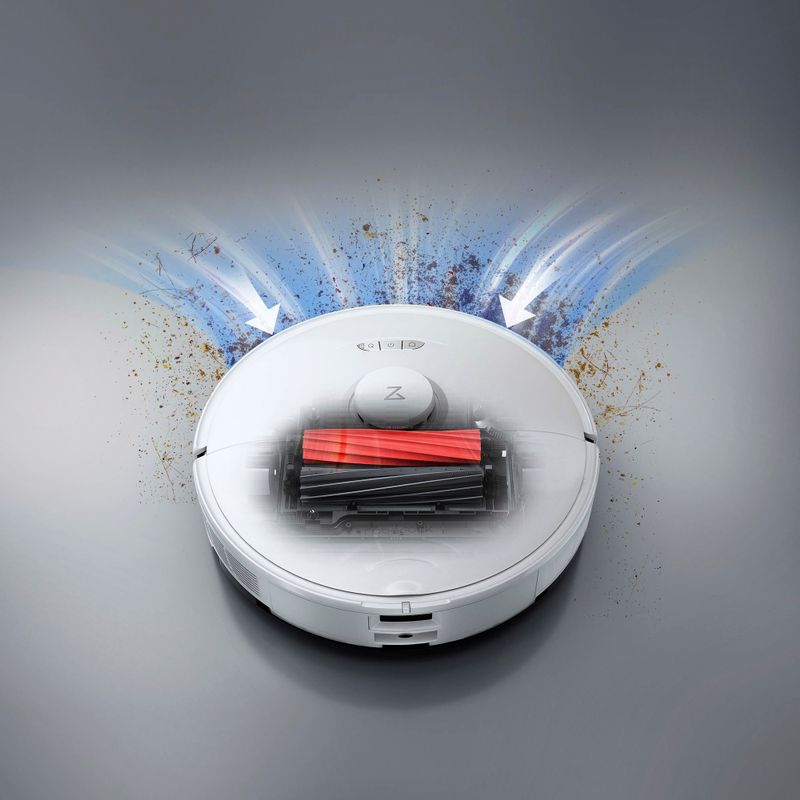 Alt View Zoom 13. Roborock - S8 Pro Ultra-WHT Wi-Fi Connected Robot Vacuum & Mop with RockDock Ultra Dock - White