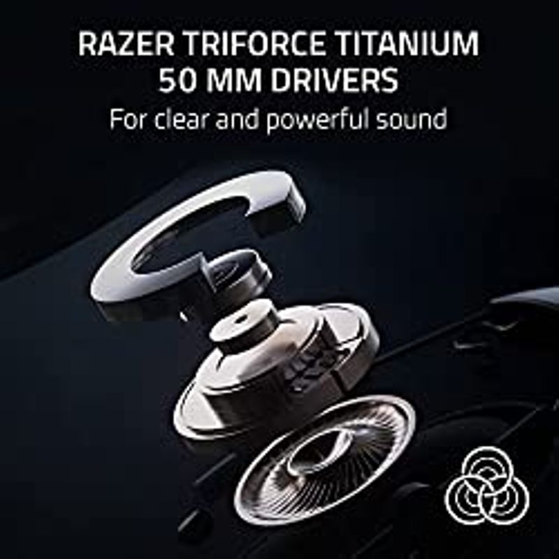 NEW Razer BlackShark V2 Pro Wireless Gaming Headset 2023 Edition: 50MM Titanium Drivers - HyperClear Super Wideband Mic - Noise-isolating...