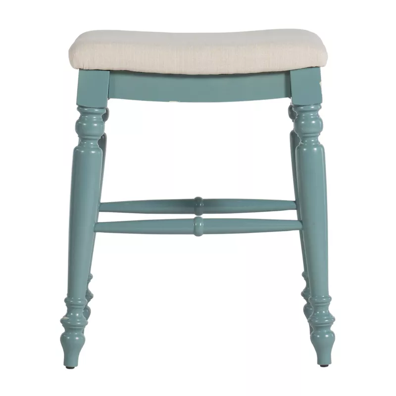 Wycoff Backless Counter Stool Blue