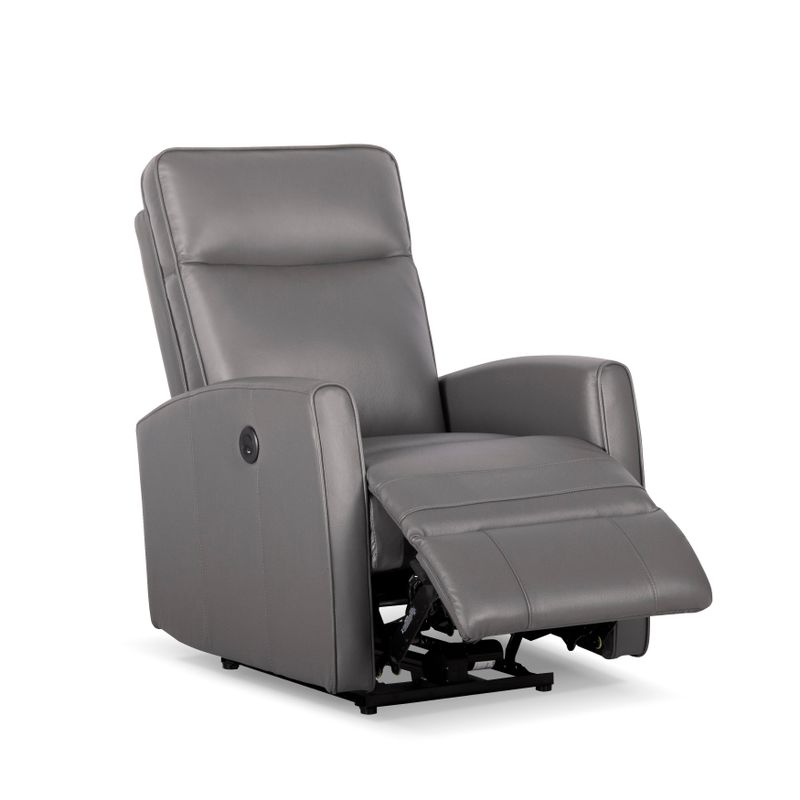 Power USB Recliner Sofa Chair - Black