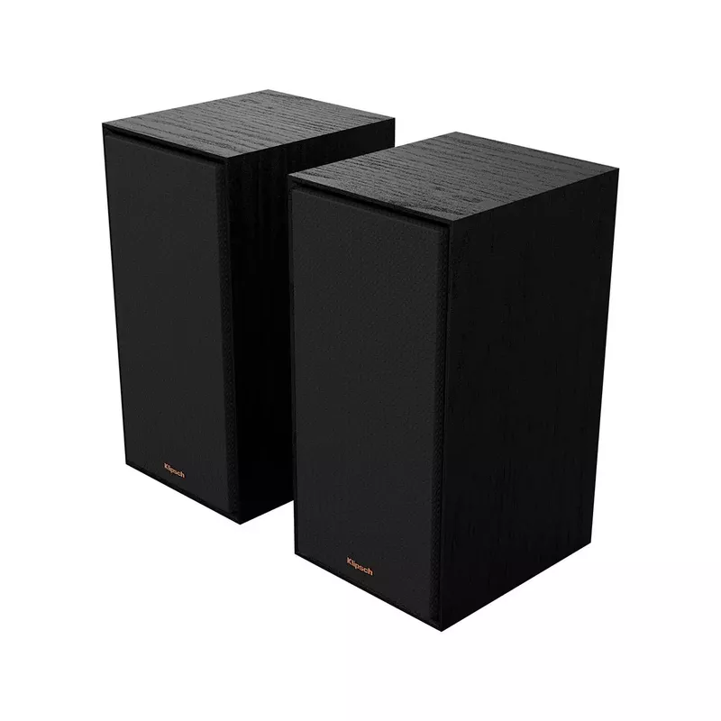 Klipsch Reference R-50PM 5.25" 240W 2-Way Wireless Active Bookshelf Speakers, Pair, Black