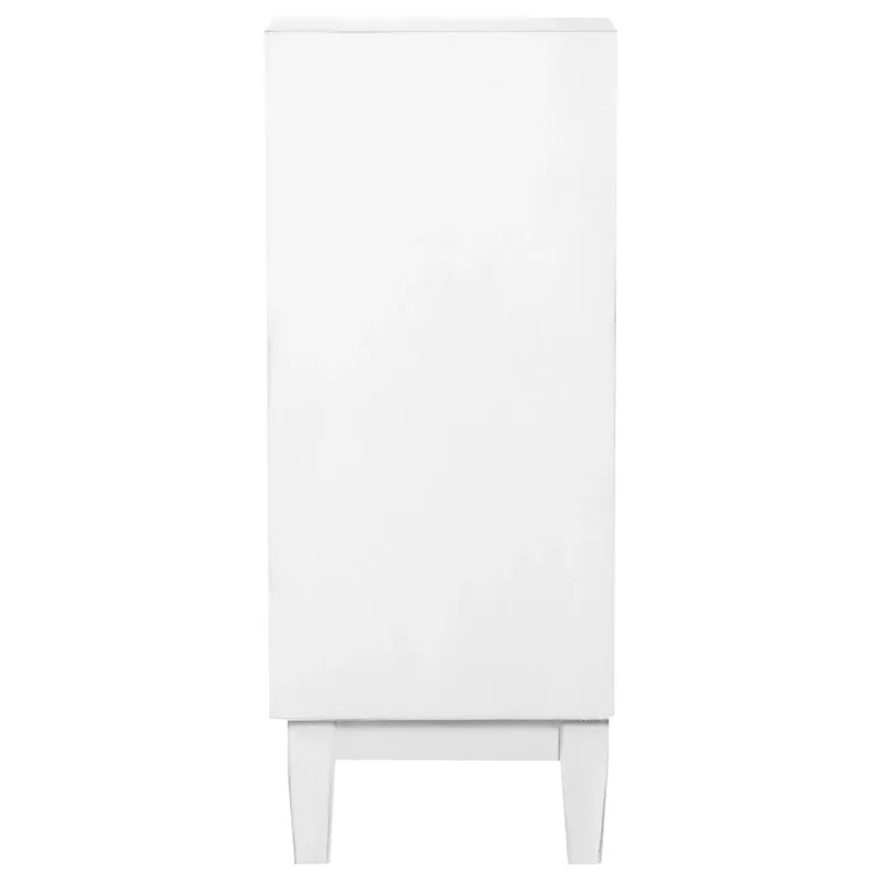 Gambon Rectangular 2-door Accent Cabinet White