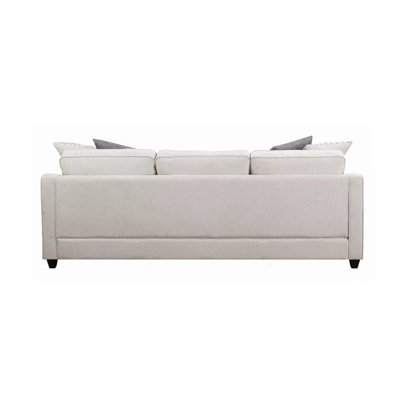 McLoughlin Upholstered Sectional Cream