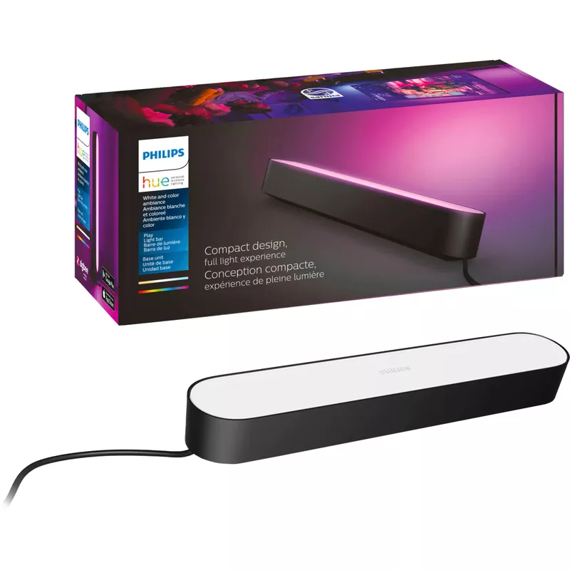 Philips - Hue Play White & Color Ambiance Smart LED Bar Light - Multicolor