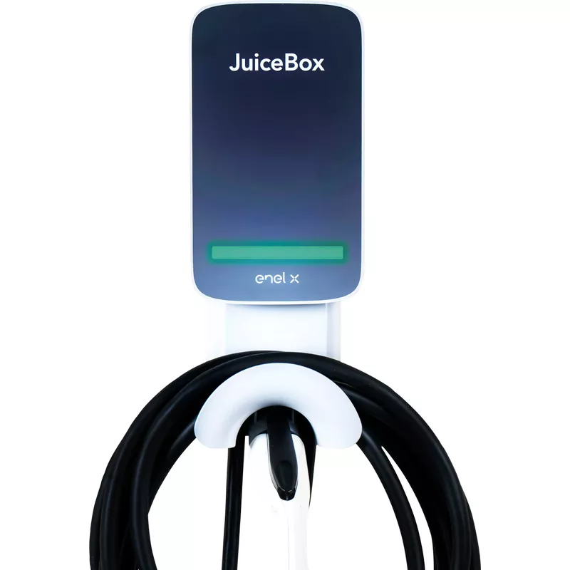 Juicebox - J1772 Level 2 NEMA 14-50 Electric Vehicle (EV) Charger - up to 40A - 25' - White