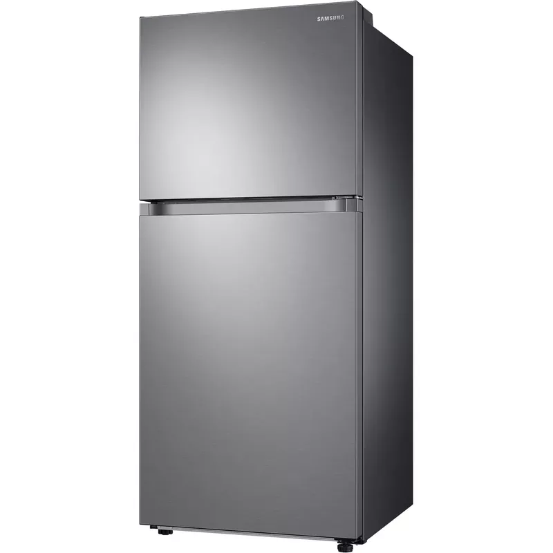 Samsung 18-Cu. Ft. Capacity Top-Freezer Refrigerator in Stainless Steel