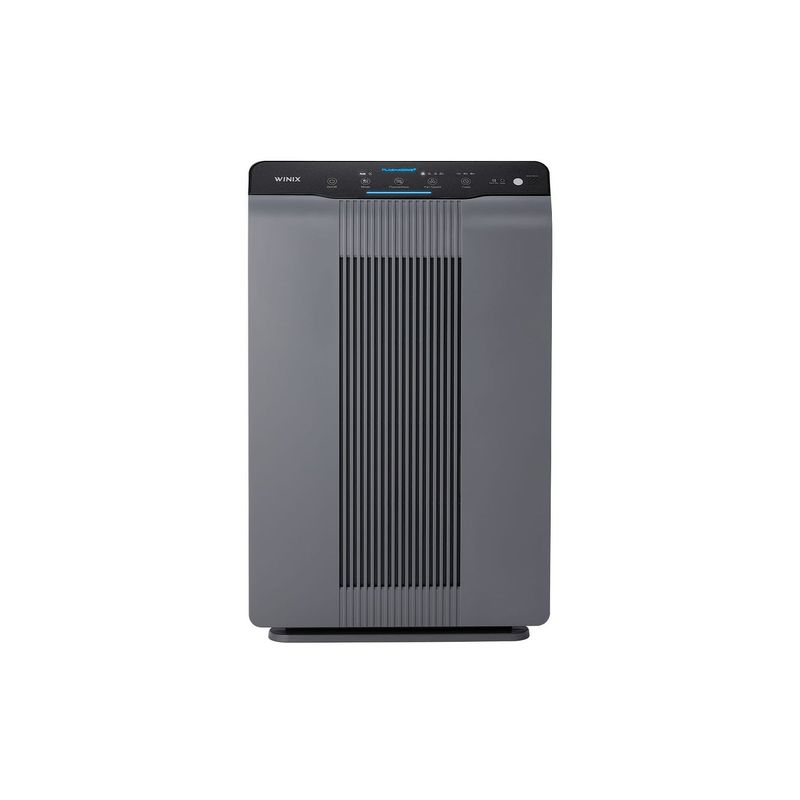 Winix 5300-2 True HEPA Air Purifier with PlasmaWave Technology, 360 sq ft Room Capacity - Grey
