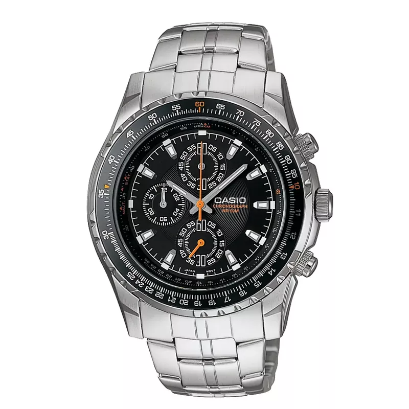 Casio - Mens 3 Hand Analog Chronograph Watch