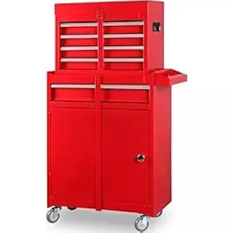 BIG RED Tool Box Portable Toolbox, 11" x 20.3" x 40.4"