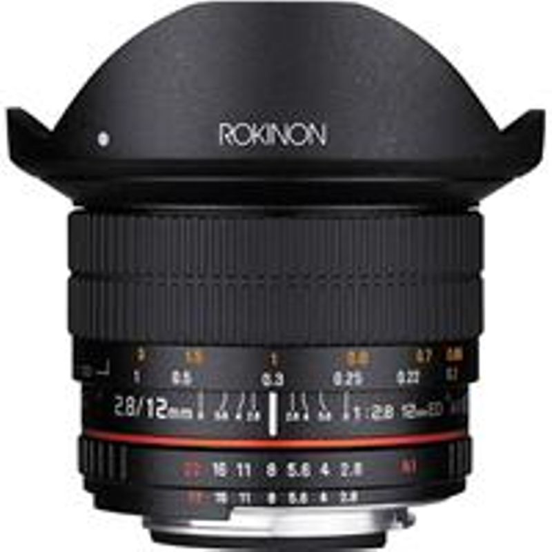 Rokinon 12mm F2.8 Full Frame Fisheye, Manual Focus Lens for Sony E