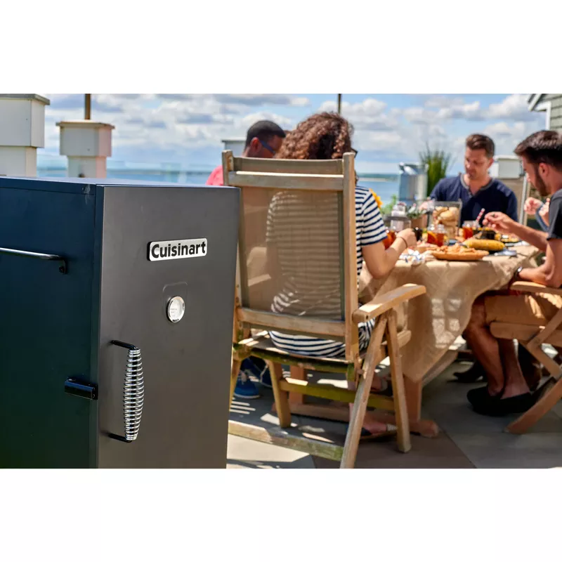 Cuisinart - 30" Electric Smoker - Black