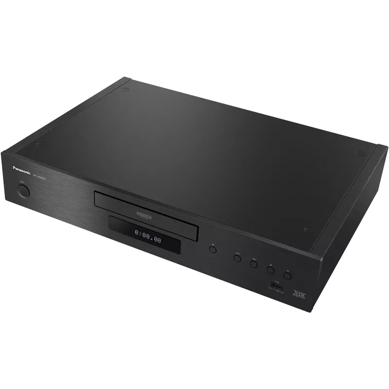 Panasonic - 4K Ultra HD Streaming Blu-ray Player with HDR10+ & Dolby Vision Playback,THX Certified, Hi-Res Sound-DP-UB9000 - Black