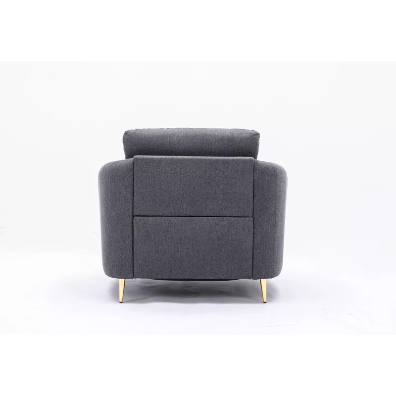 ACME Yuina Chair, Gray Linen
