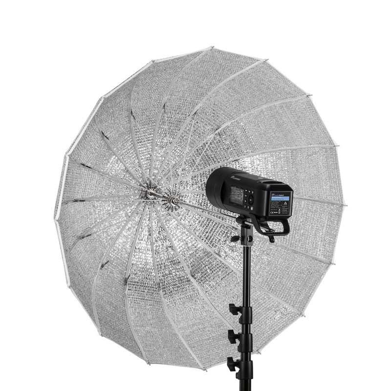 Glow Wind Proof EZ Lock Small Deep Fiberglass Umbrella (33")