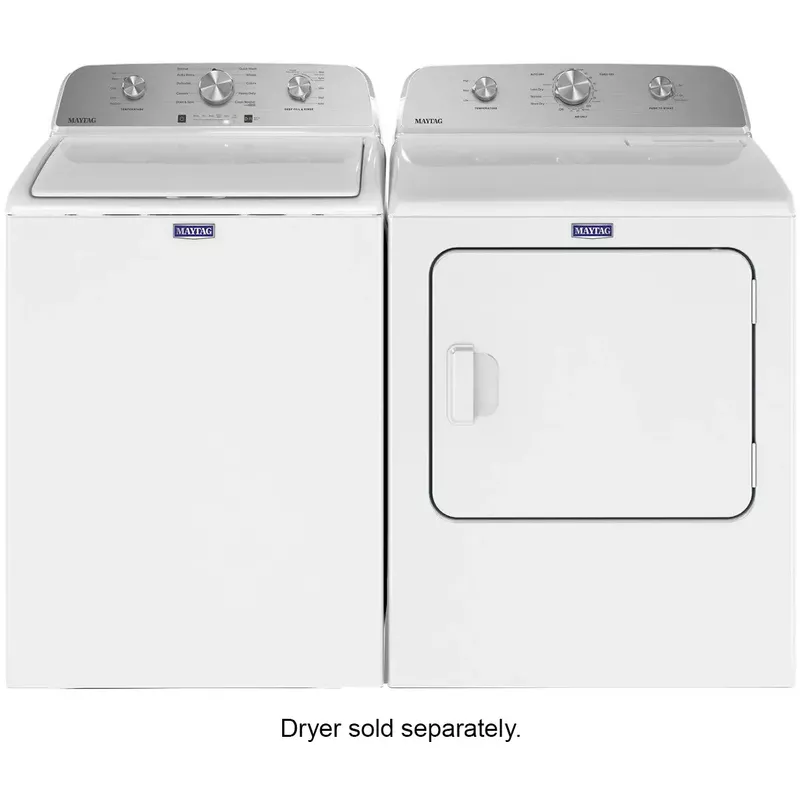 Maytag - 4.5 Cu. Ft. High Efficiency Top Load Washer with Deep Fill - White