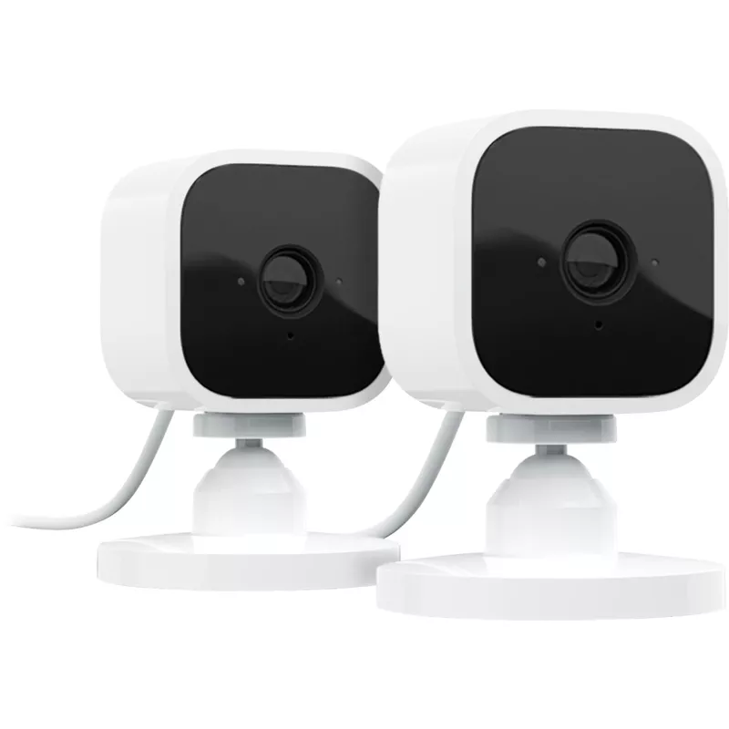 Blink - Mini Indoor 1080p Wireless Security Camera (2-Pack) - White