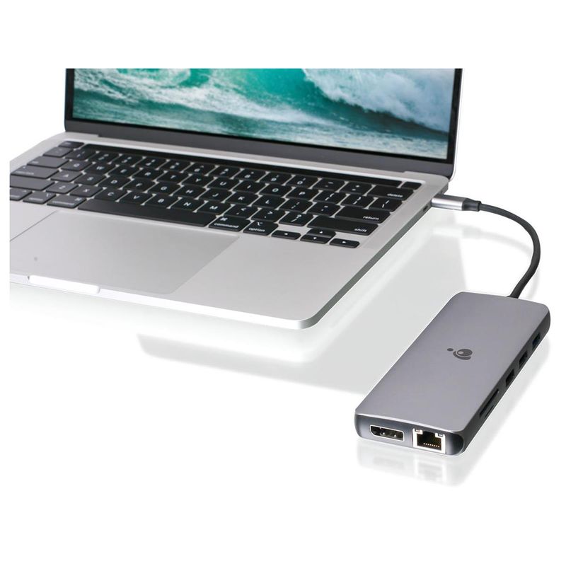 IOGEAR Pocket Dock Pro Compact USB-C Triple HD Dock with Power Delivery 3.0