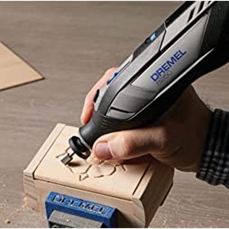 Dremel 8250 12V Lithium-Ion Variable Speed Cordless Rotary Tool with Brushless Motor, 5 Rotary Tool Accessories, 3Ah Battery, Charger,...