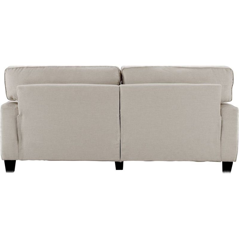 Alt View Zoom 13. Serta - Palisades Modern 3-Seat Fabric Sofa - Light Gray