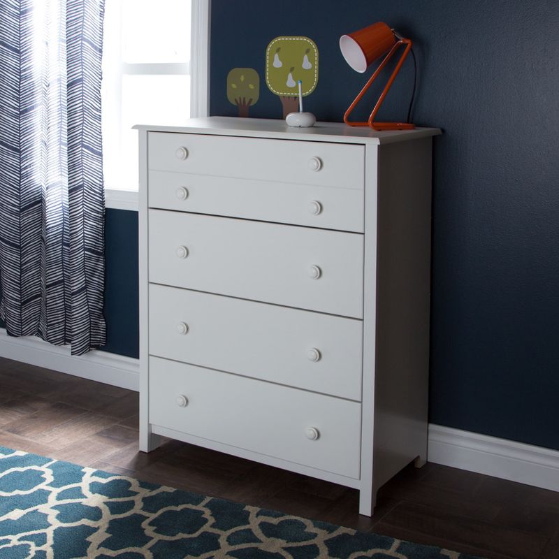 South Shore Little Smileys 4-drawer Chest - Pure White