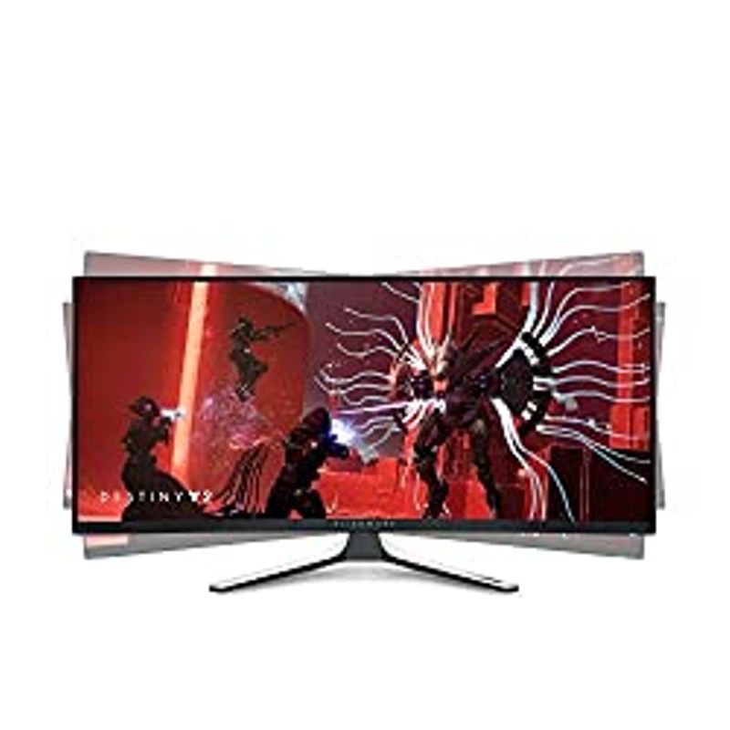 Alienware AW3423DW 34.18-inch Quantom Dot-OLED Curved Gaming Monitor, 3440x1440 pixels at 175Hz, 1800R Curvature, True 0.1ms...