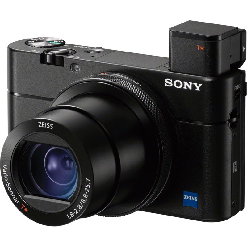 Alt View Zoom 16. Sony - Cyber-shot DSC-RX100 V 20.1-Megapixel Digital Camera - Black