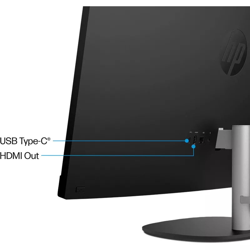 HP - 27" Touch-Screen All-in-One with Adjustable Height - AMD Ryzen 7 - 16GB Memory - 1TB SSD - Jet Black