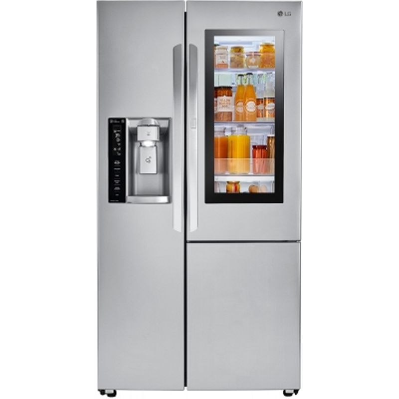 LG Stainless Steel Counter Depth InstaView Door-In-Door Side-By-Side Refrigerator